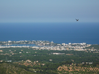 Aussicht auf Porto Colom von Santueri