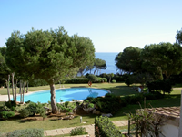 Immobilien Jardin del Rey in Porto Colom Mallorca - Ferienwohnung in erster Meereslinie 