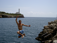 Klippenspringen Porto Colom