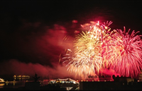 Palma de Mallorca Feuerwerk Sant Sebastian