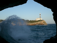 Porto Colom Höhle u Leuchtturm