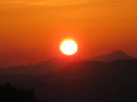 Porto Colom Sonnenuntergang Sant Salvador