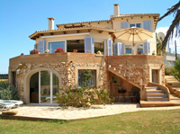 Immobilien Villa auf Sa Punta Porto Colom - Mehrfamilienhaus in Strandnähe von Porto Colom