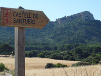 Wanderweg zum Castell de Santueri Porto Colom